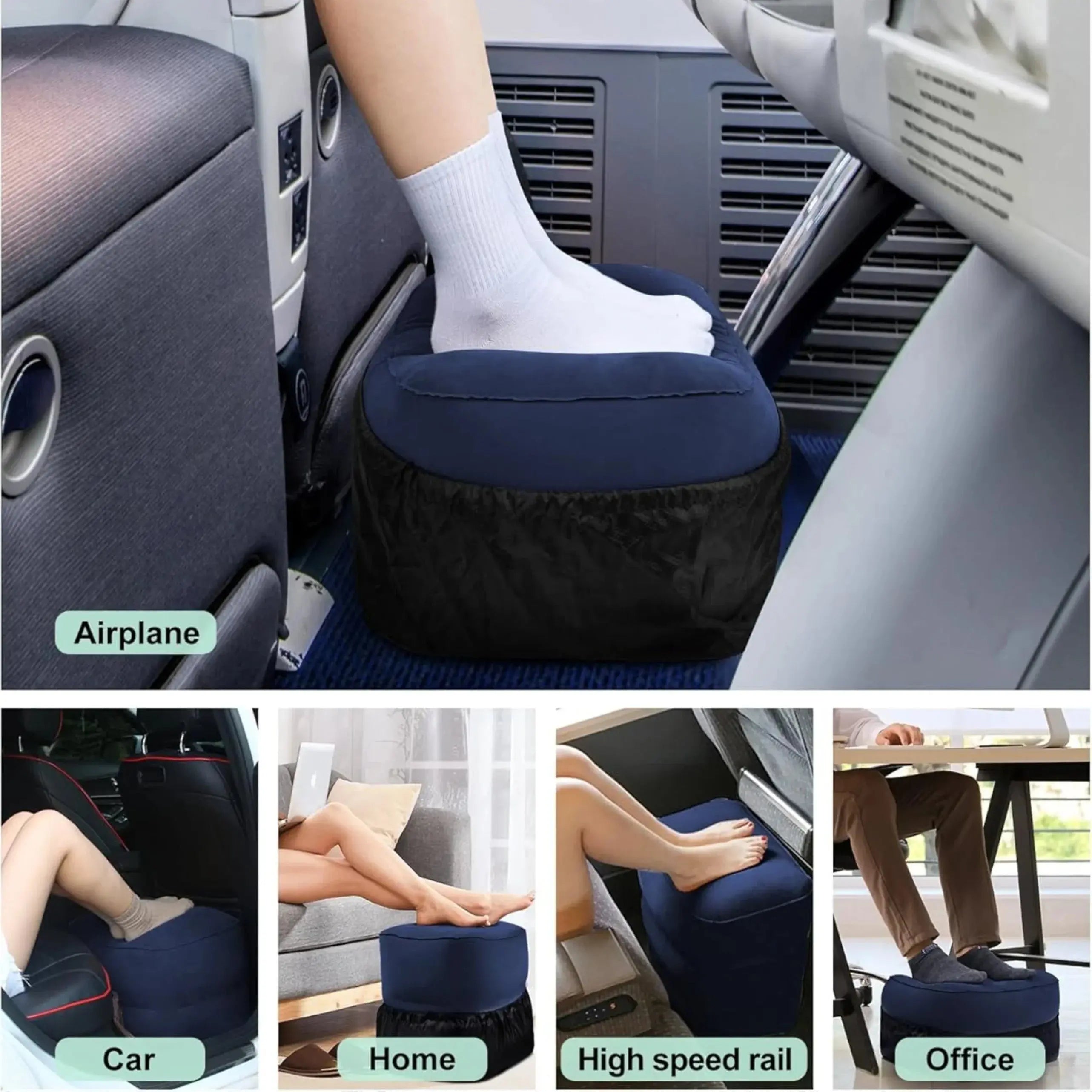 Slumblr® Inflatable Foot Rest Pillow Slumblr