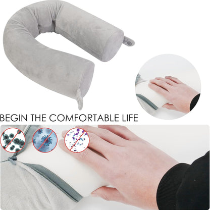 Slumblr® Bendable U-Shaped Travel Pillow