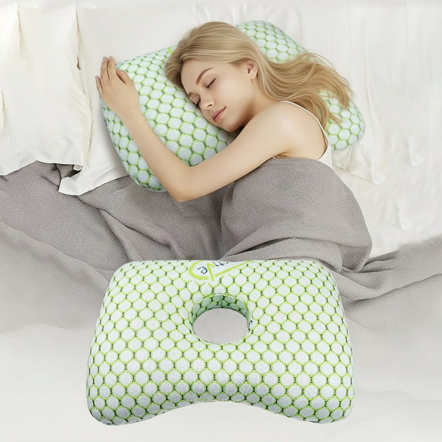 Slumblr® Ear Piercing O-Shaped Pillow