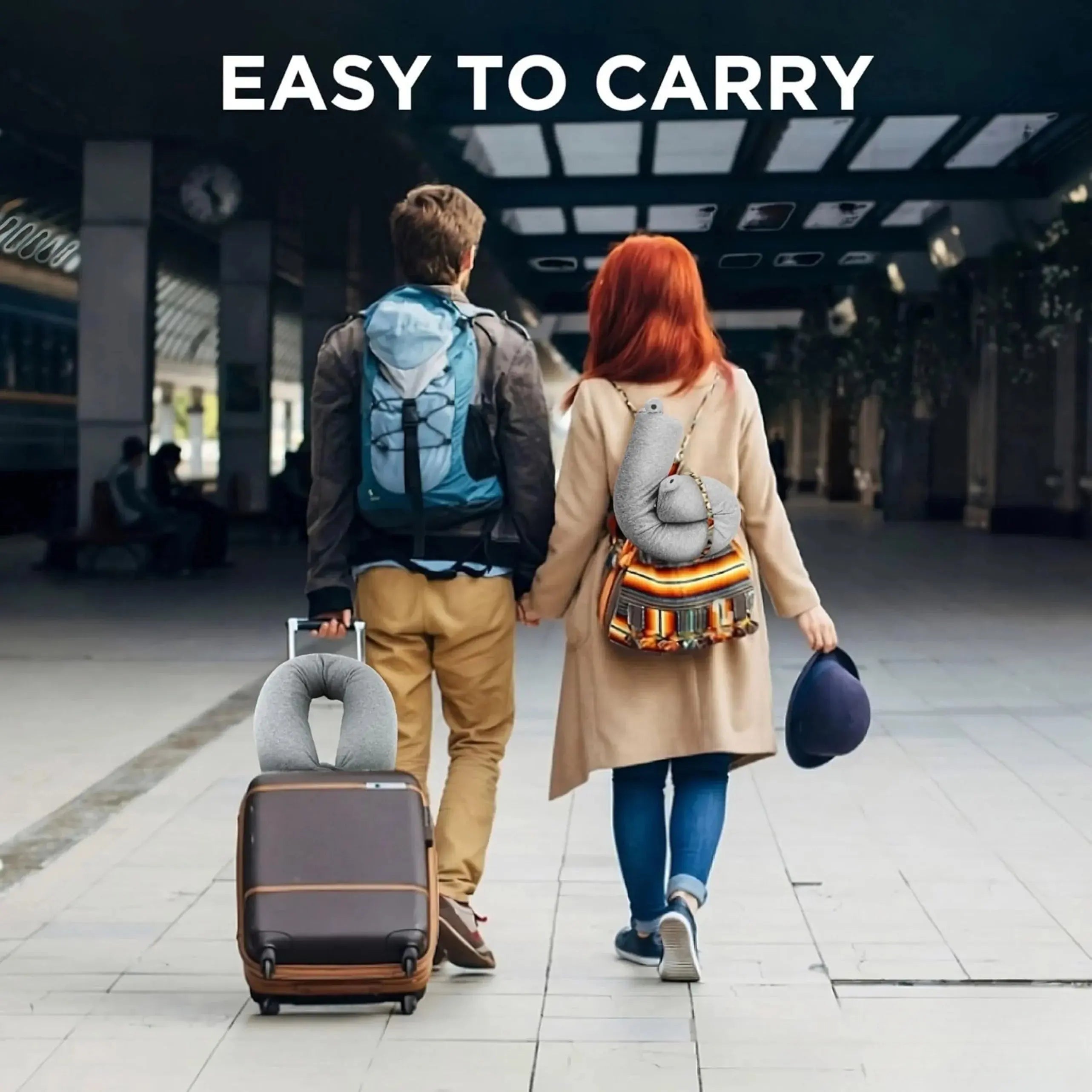 Slumblr® Bendable U-Shaped Travel Pillow Slumblr