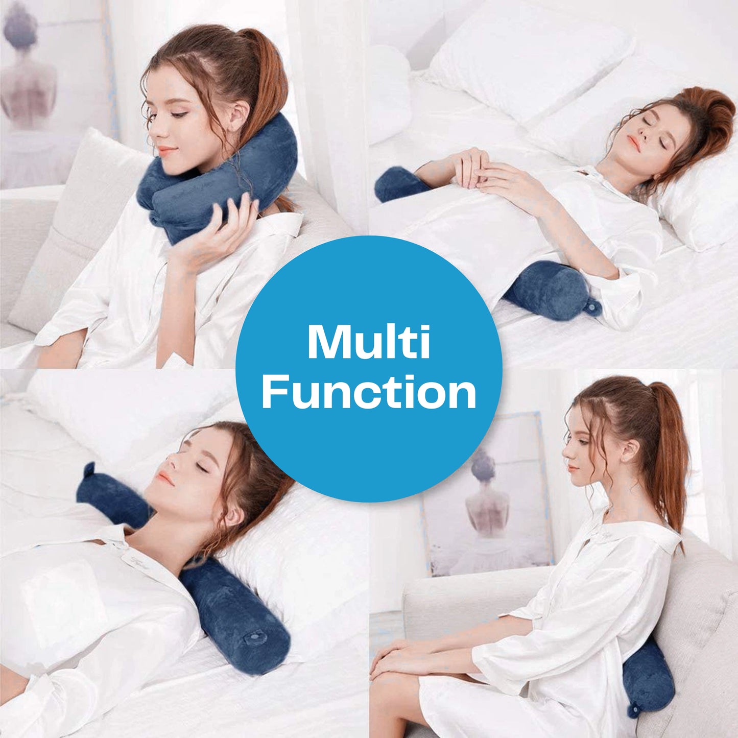 Slumblr® Bendable U-Shaped Travel Pillow