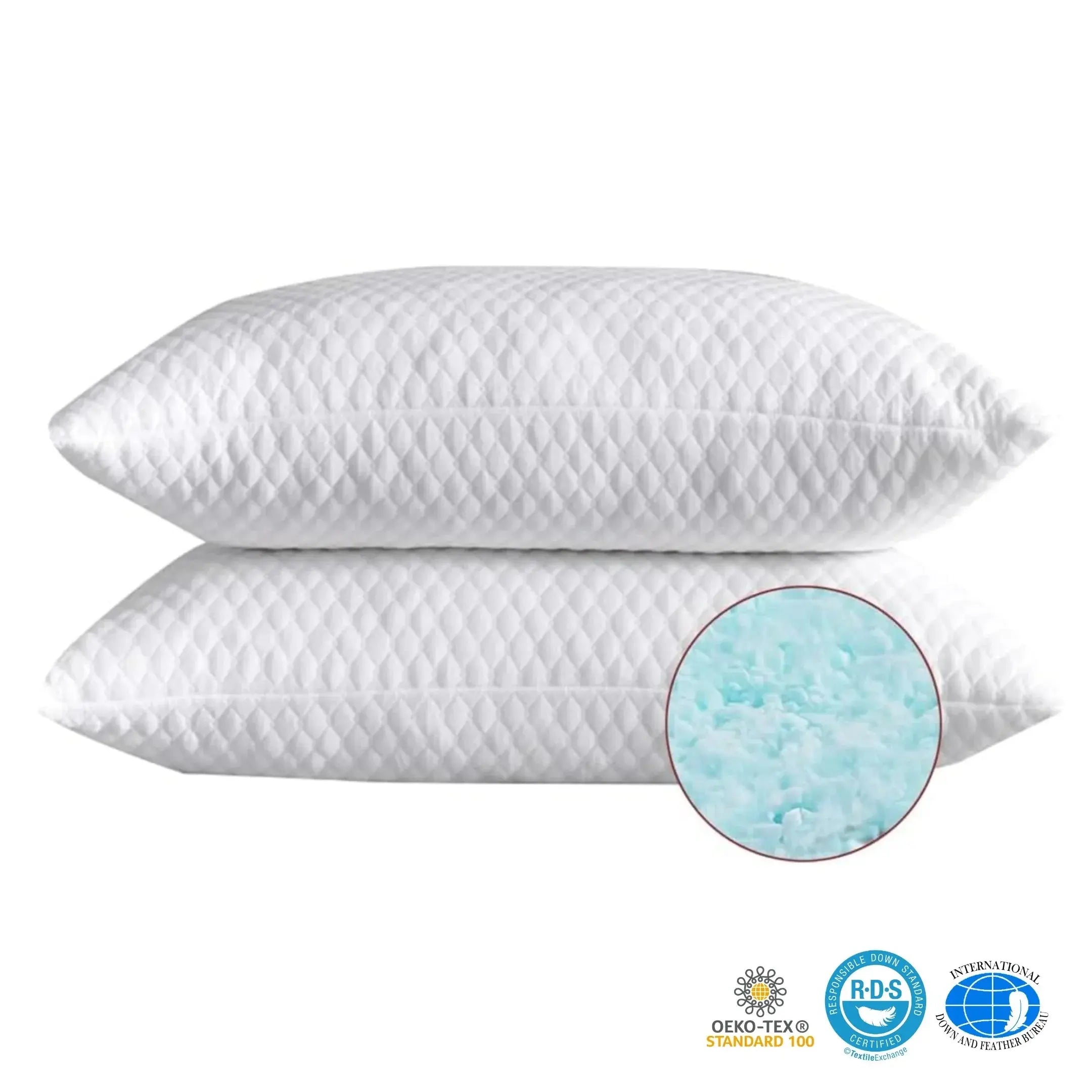 Slumblr® Memory Foam Zero-Pressure Side Sleep Pillow Slumblr
