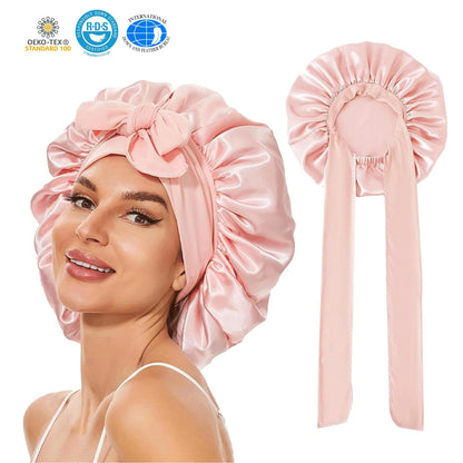 Slumblr® Satin Silk Sleep Bonnet
