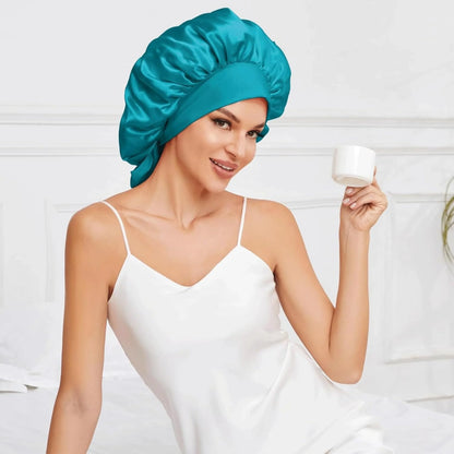 Slumblr® Satin Silk Sleep Bonnet