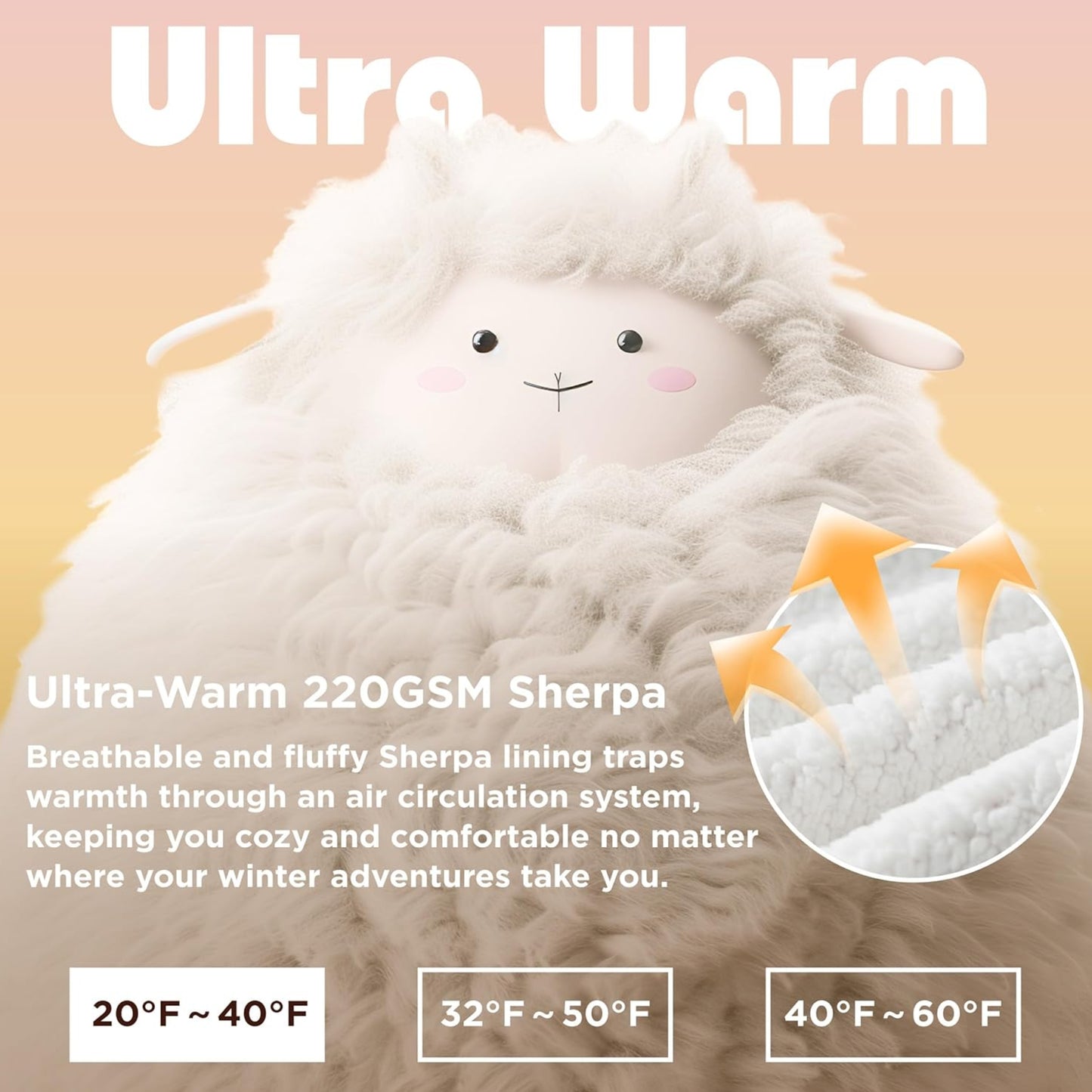 Slumblr® Oversized Flannel Hoodie Blanket