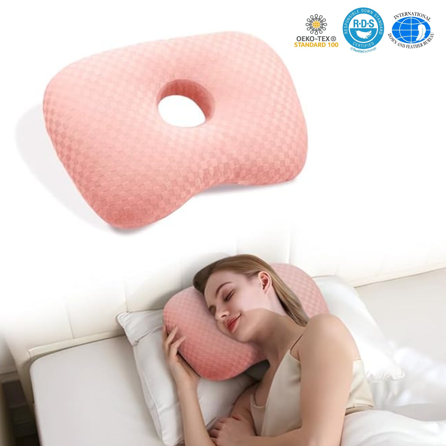 Slumblr® Adjustable Ear Support Pillow