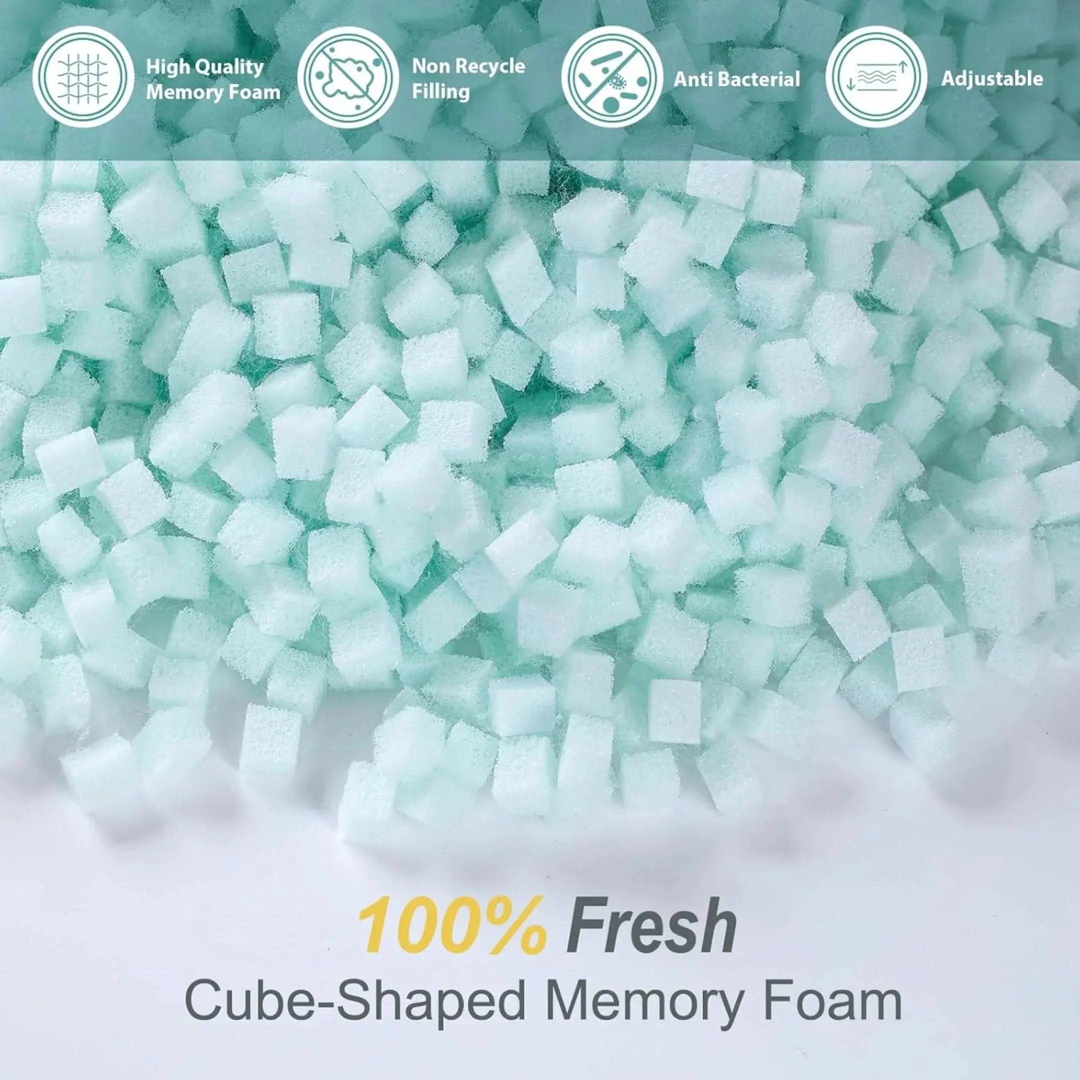 Slumblr® Memory Foam Zero-Pressure Side Sleep Pillow Slumblr