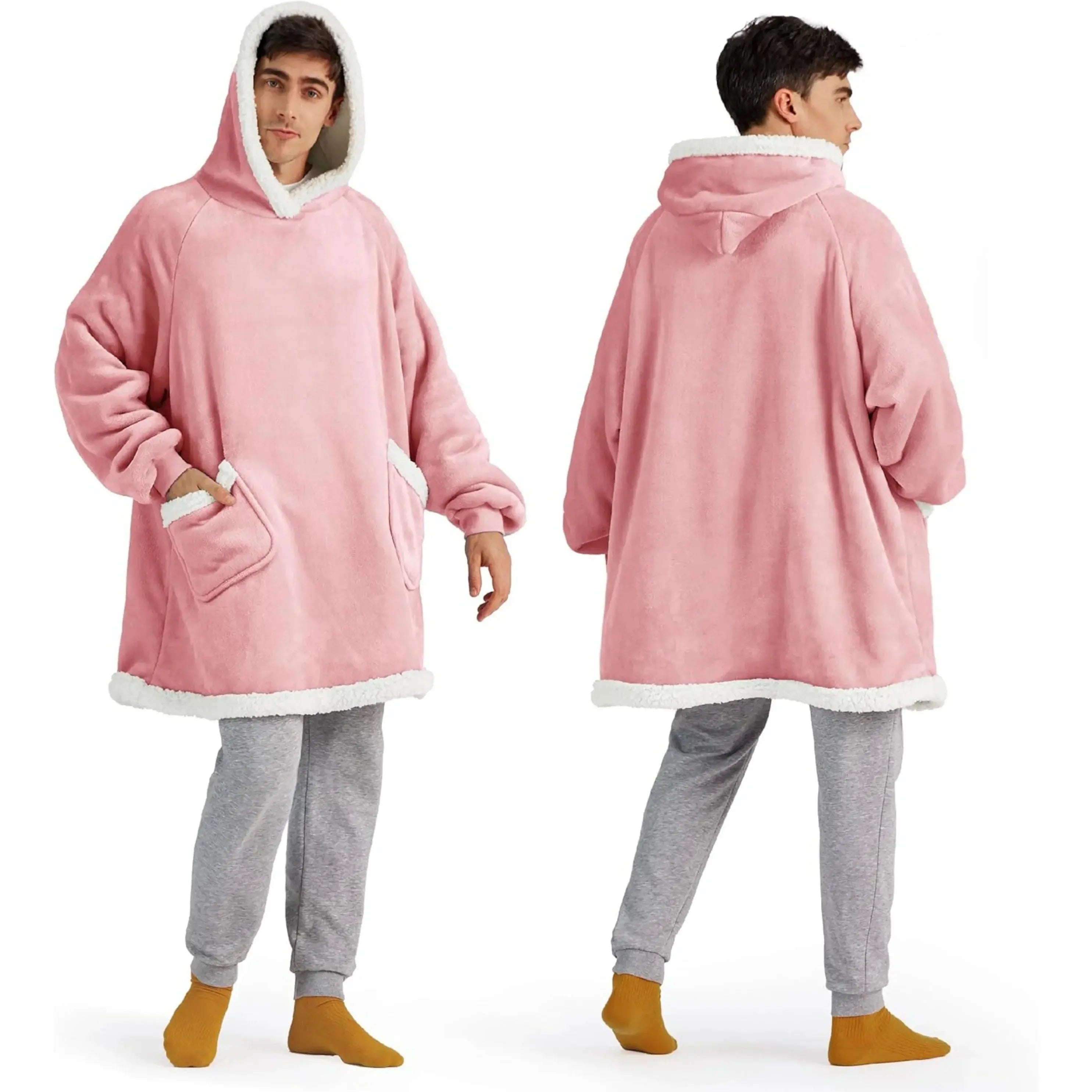 Slumblr® Oversized Flannel Hoodie Blanket Slumblr