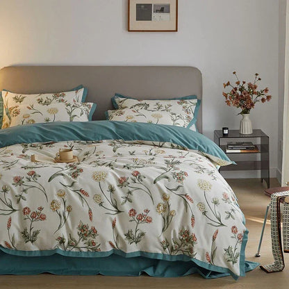 Slumblr® 4-Piece Floral Duvet Cover Set