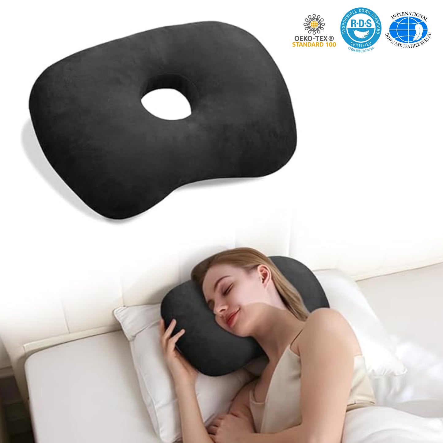 Slumblr® Adjustable Ear Support Pillow