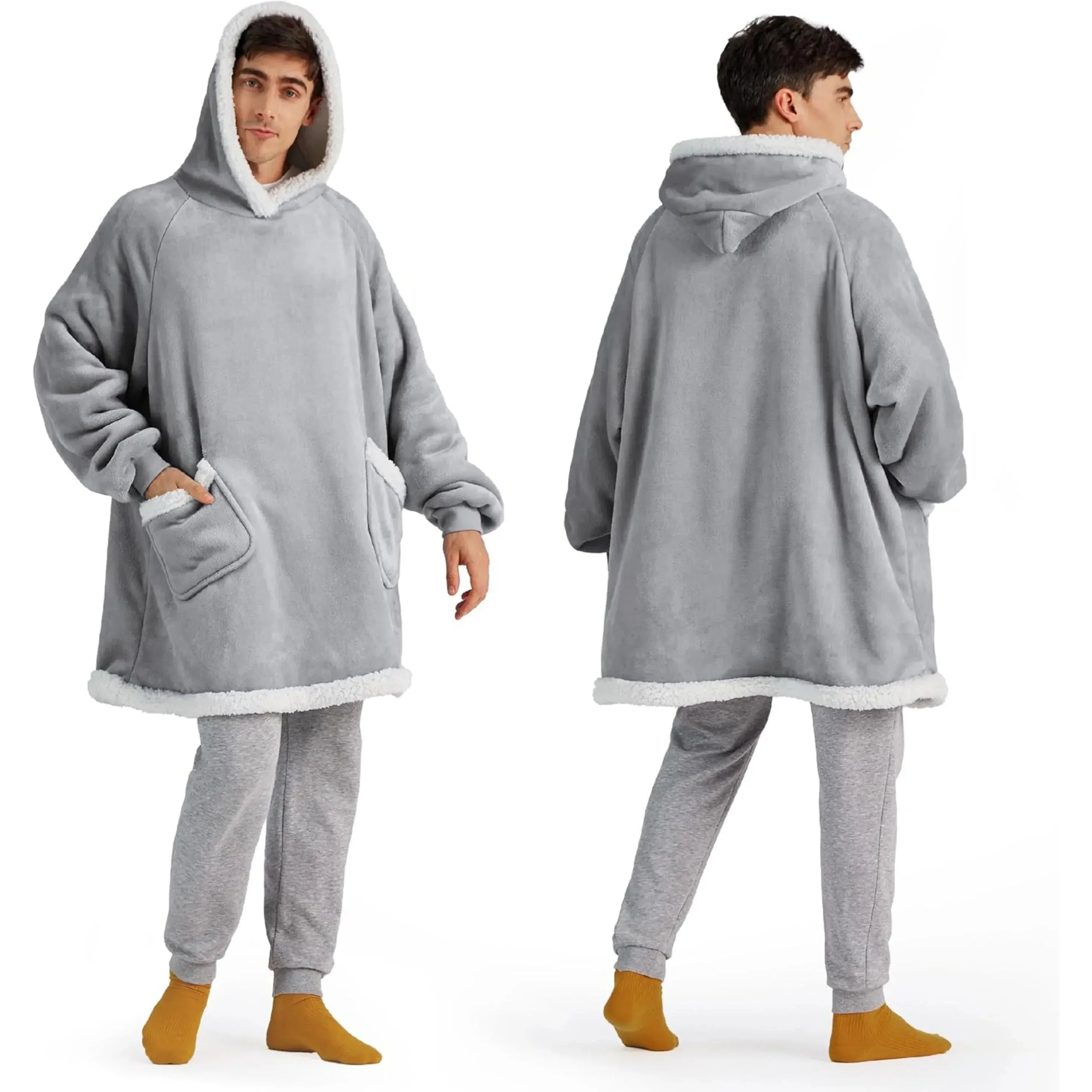 Slumblr® Oversized Flannel Hoodie Blanket Slumblr