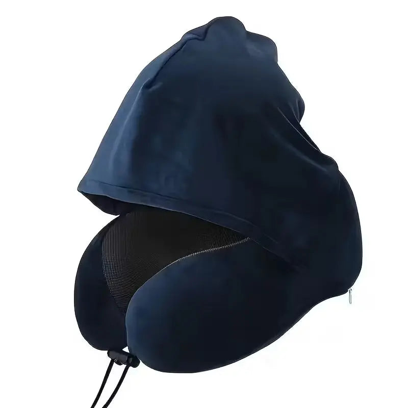 Slumblr® Hooded U-Shaped Travel Pillow Slumblr