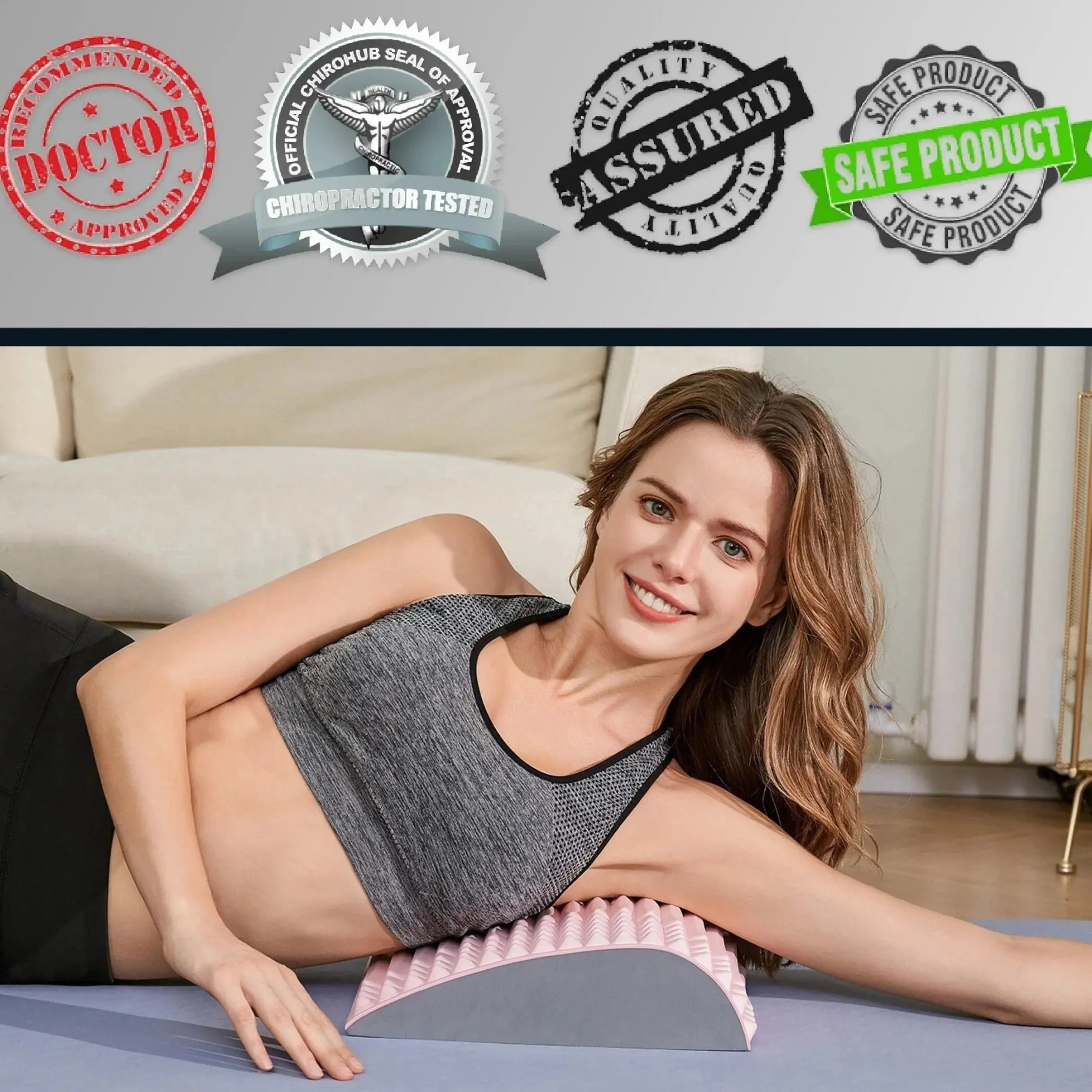 Slumblr® Orthopedic Memory Foam Cushion Slumblr