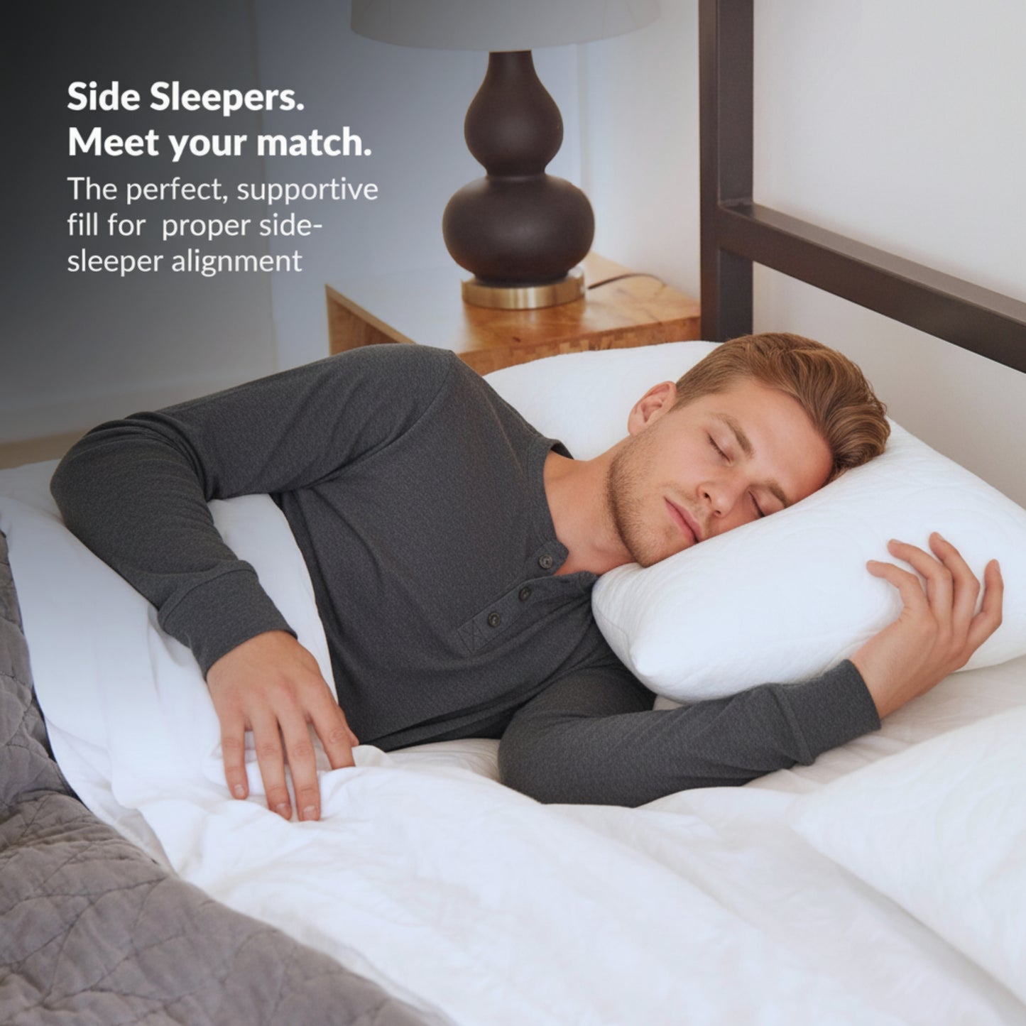 Slumblr® Cooling Bamboo Shredded Pillow
