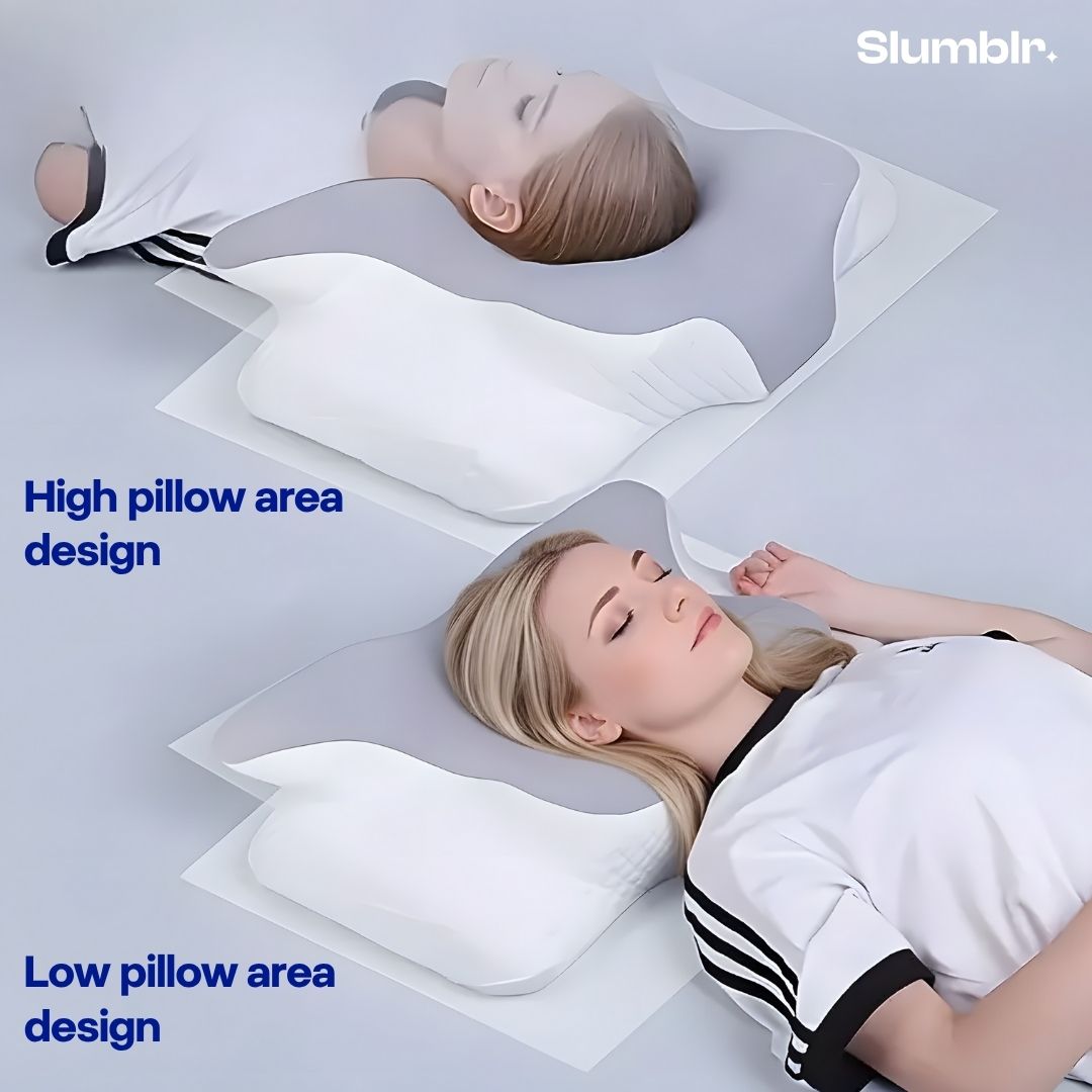Slumblr® Contour Pillows 2.0: Elevated & Enhanced Thickness