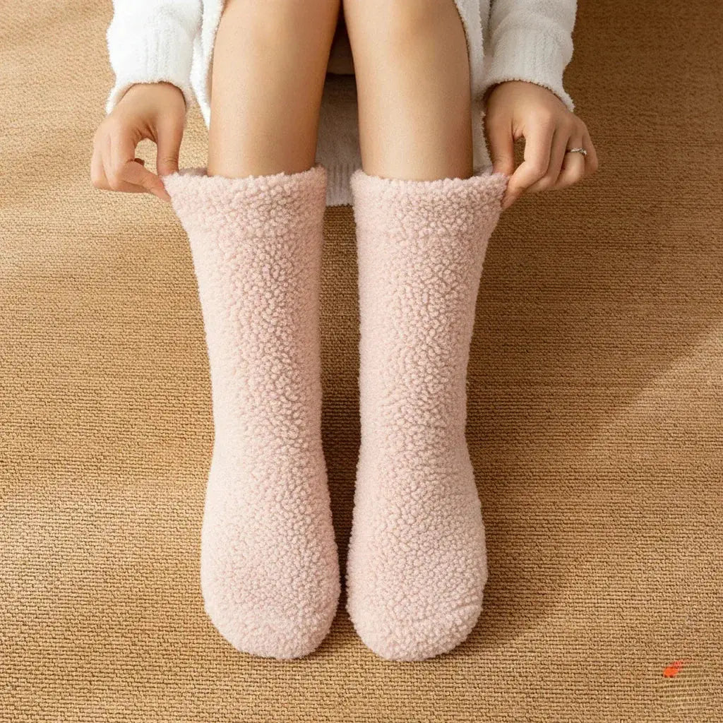 Slumblr® Cotton Thermal Floor Socks (1 Pair) Slumblr