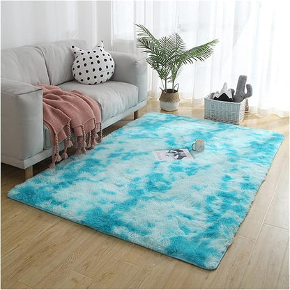 Slumblr® Soft Velvet Tie Dye Carpet
