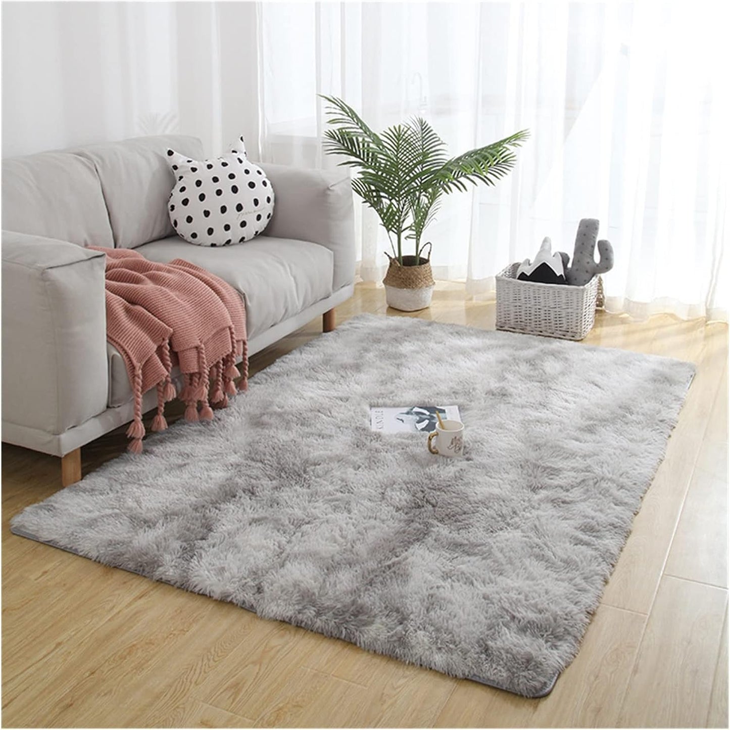 Slumblr® Soft Velvet Tie Dye Carpet