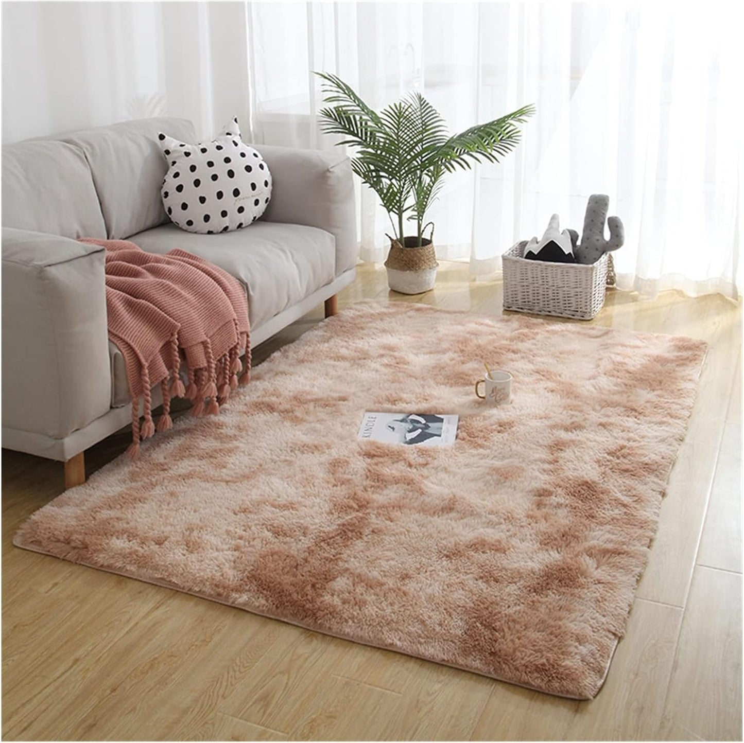 Slumblr® Soft Velvet Tie Dye Carpet