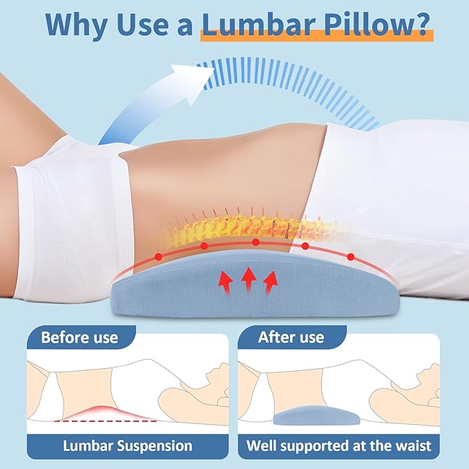 Slumblr® Ergonomic Lumbar Support Pillow