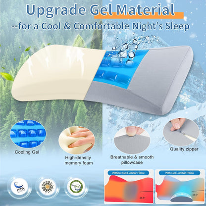 Slumblr® Ergonomic Lumbar Support Pillow