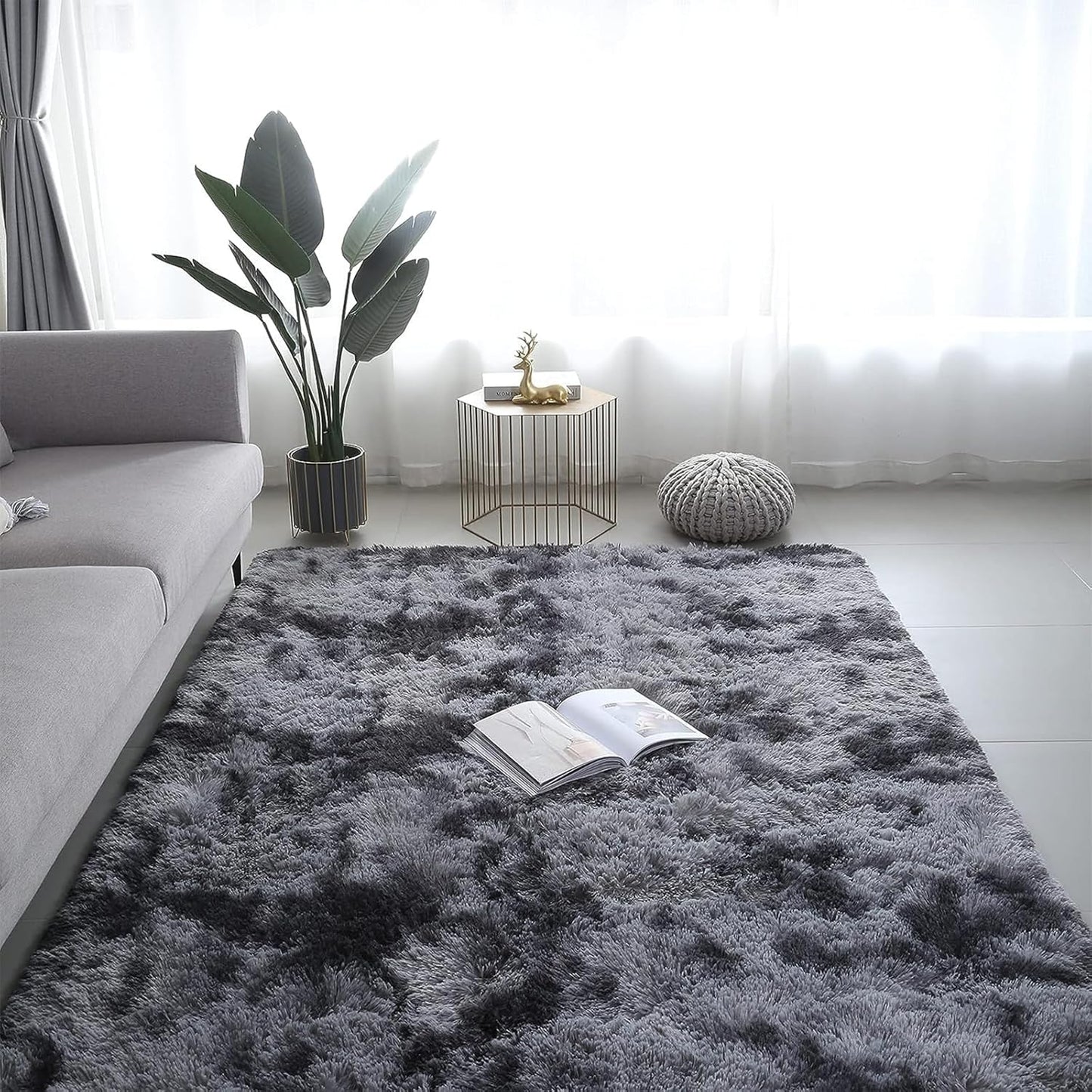 Slumblr® Soft Velvet Tie Dye Carpet