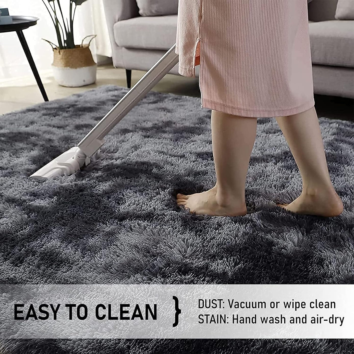 Slumblr® Soft Velvet Tie Dye Carpet