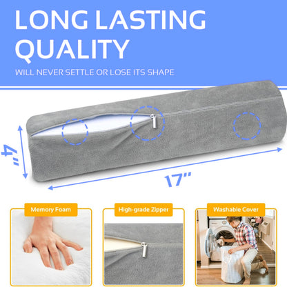 Slumblr® Neck Roll Bolster Pillow (2 Packs)