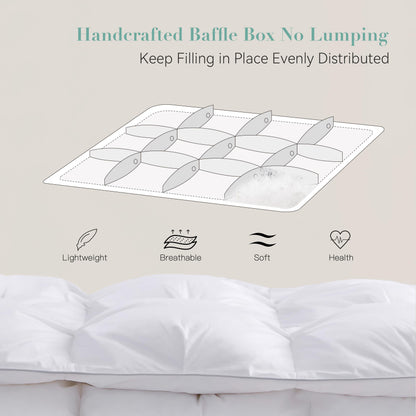 Slumblr® Goose Down All-Season Warmth Ultra-Soft Comforter