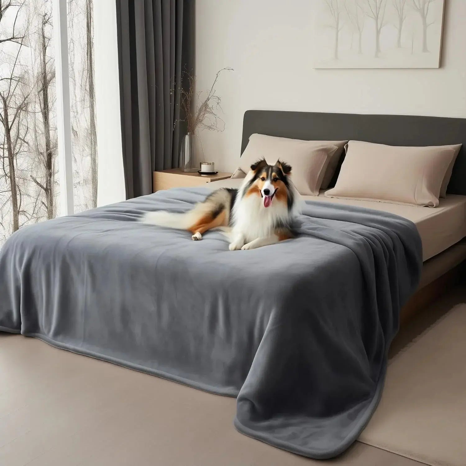 Slumblr® Waterproof Double-Sided Flannel Blanket Slumblr