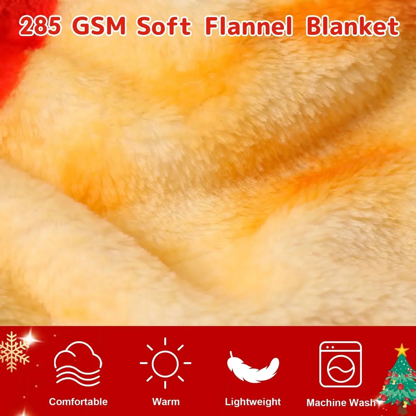 Slumblr® Giant Pizza Fleece Blanket Flannel Slumblr