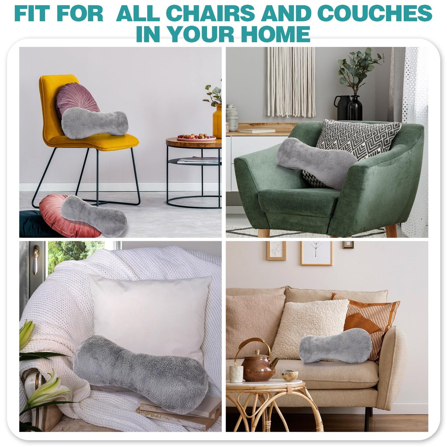 Slumblr® Plush Recliner Travel Cushion