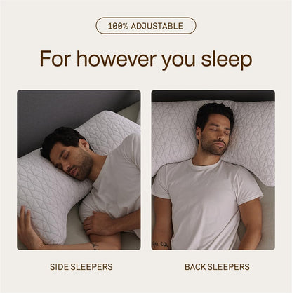 Slumblr® Shredded Memory Foam Adjustable Pillow