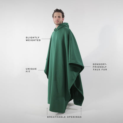 Slumblr® Plush Cloak Hoodie Blanket Sweatshirt