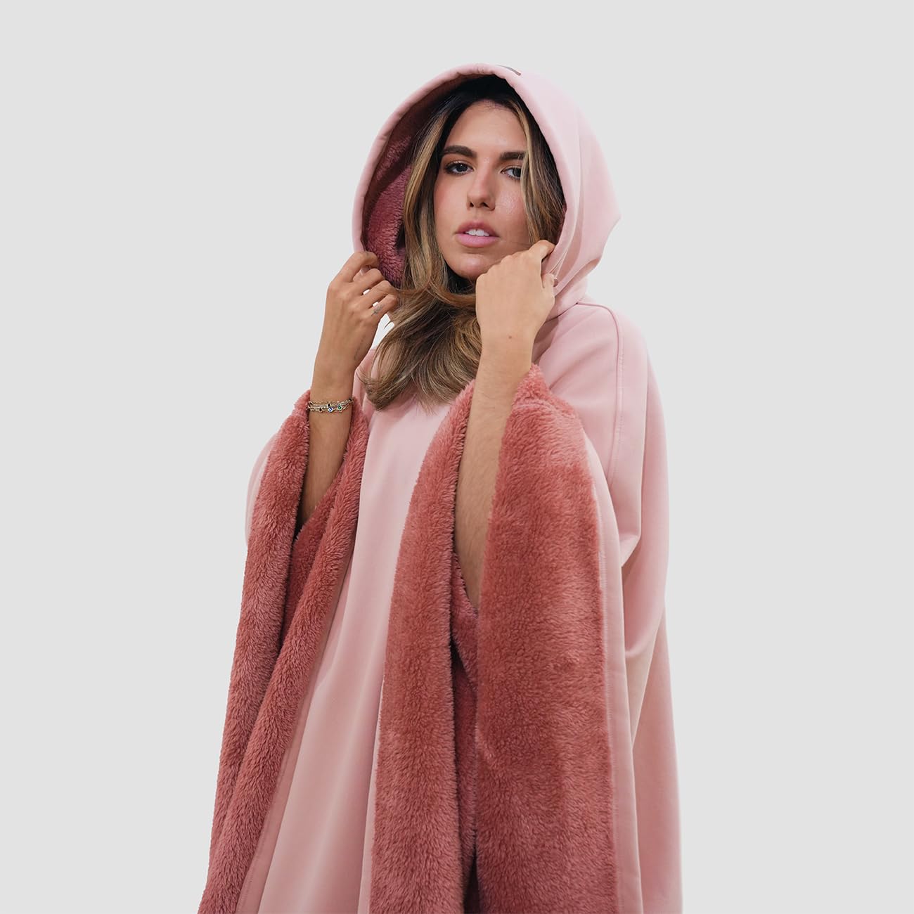 Slumblr® Plush Cloak Hoodie Blanket Sweatshirt