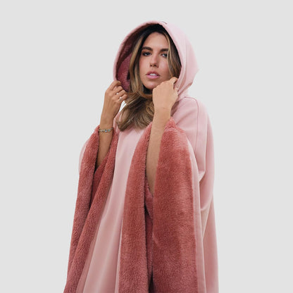 Slumblr® Plush Cloak Hoodie Blanket Sweatshirt