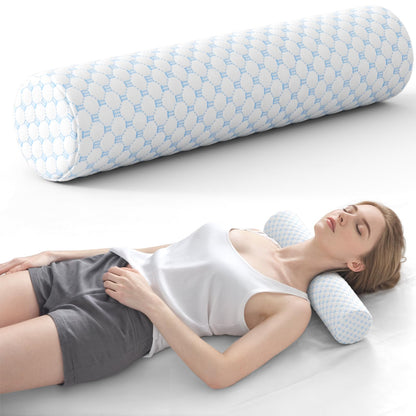 Slumblr® Memory Foam Support Roll Pillow
