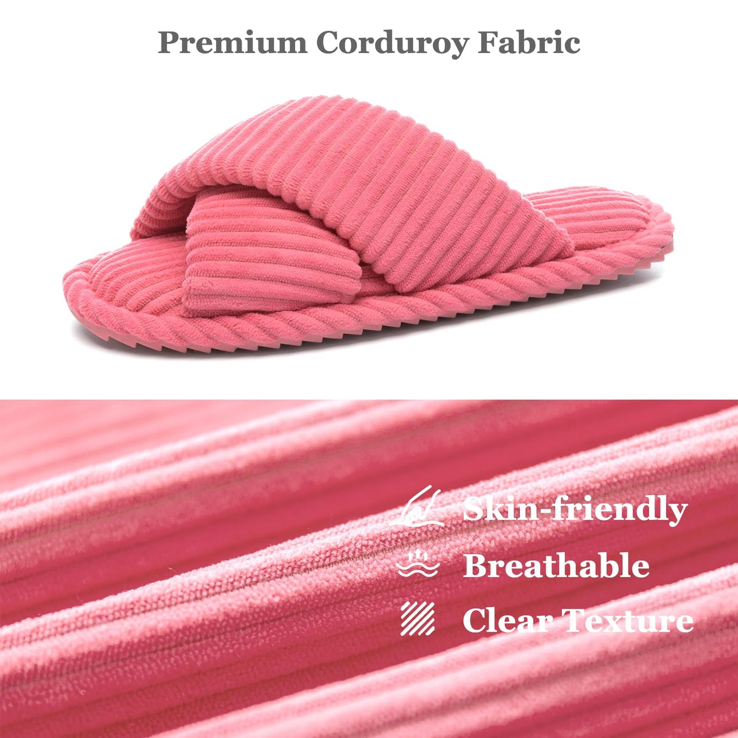 Slumblr® Plush Winter Moon Slippers