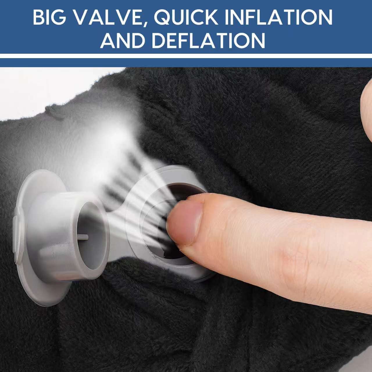 Slumblr® U-Shape Inflatable Travel Pillow