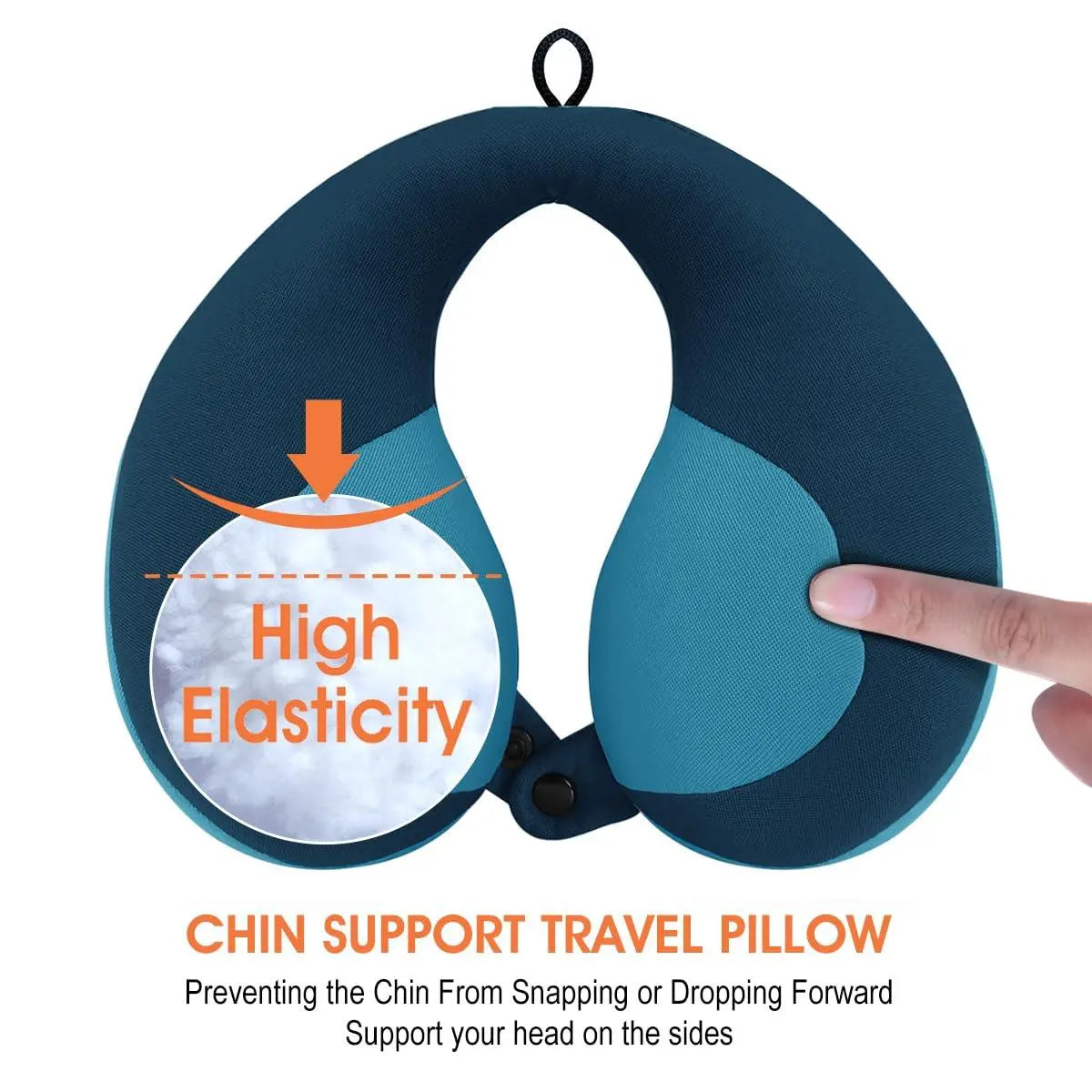 Slumblr® Plush U-Shaped Travel Comfort Pillow Slumblr