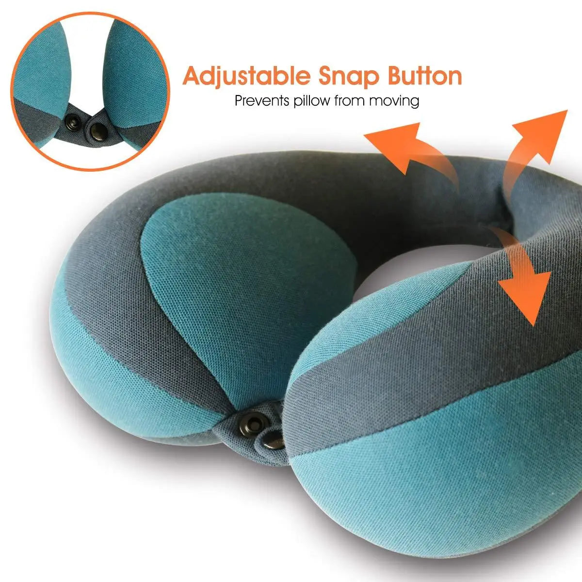 Slumblr® Plush U-Shaped Travel Comfort Pillow Slumblr