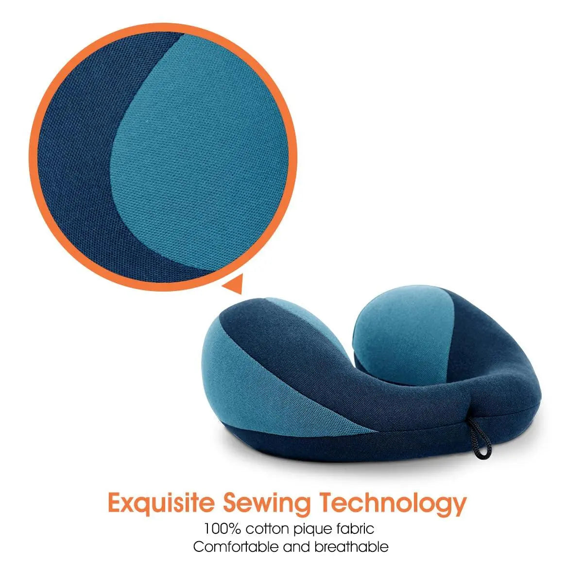 Slumblr® Plush U-Shaped Travel Comfort Pillow Slumblr
