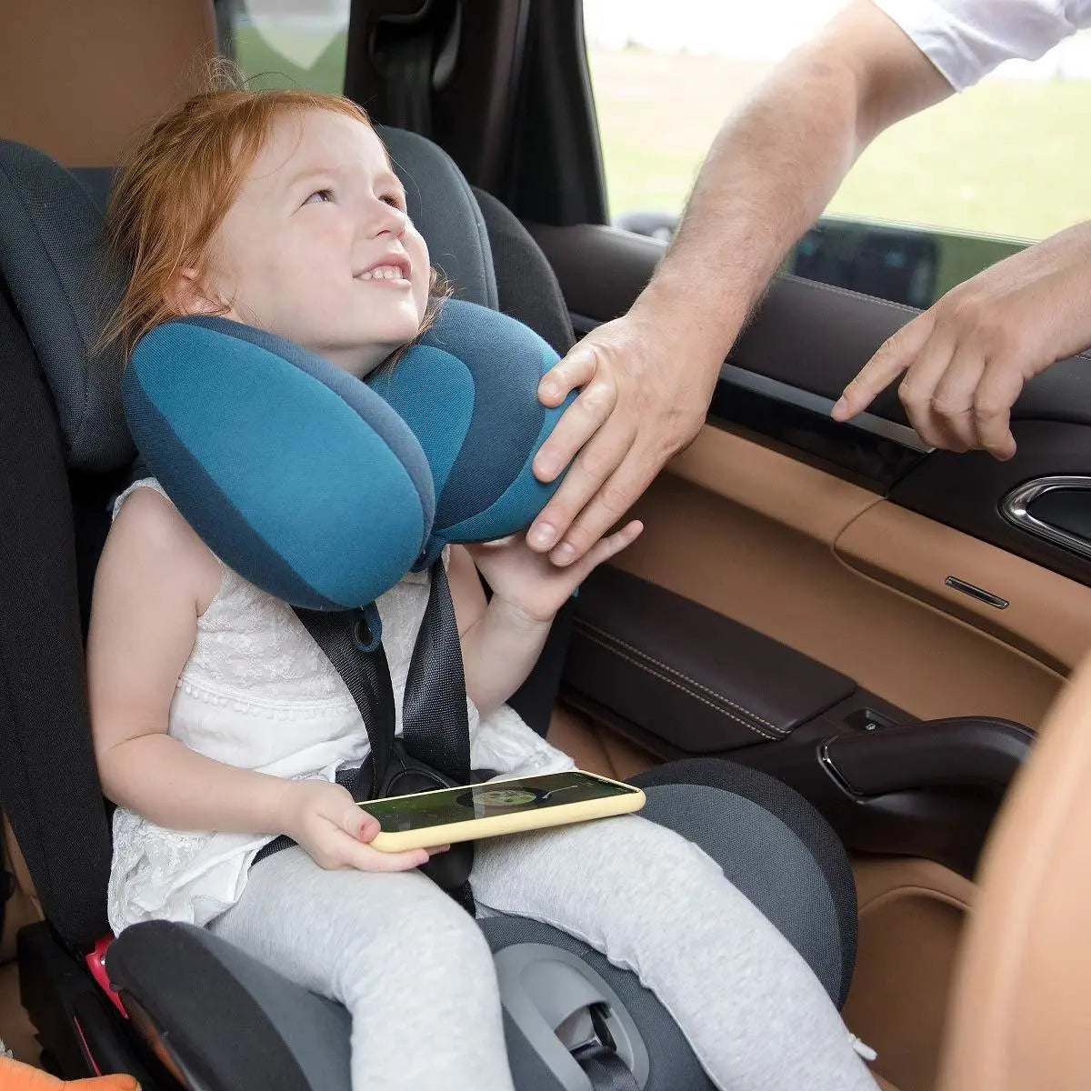 Slumblr® Plush U-Shaped Travel Comfort Pillow Slumblr