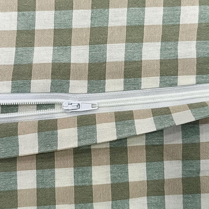 Slumblr® Washed Cotton Plaid Pillowcase (2pcs)