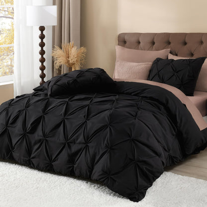 Slumblr® Linens Pinch Pleated Duvet Cover Set