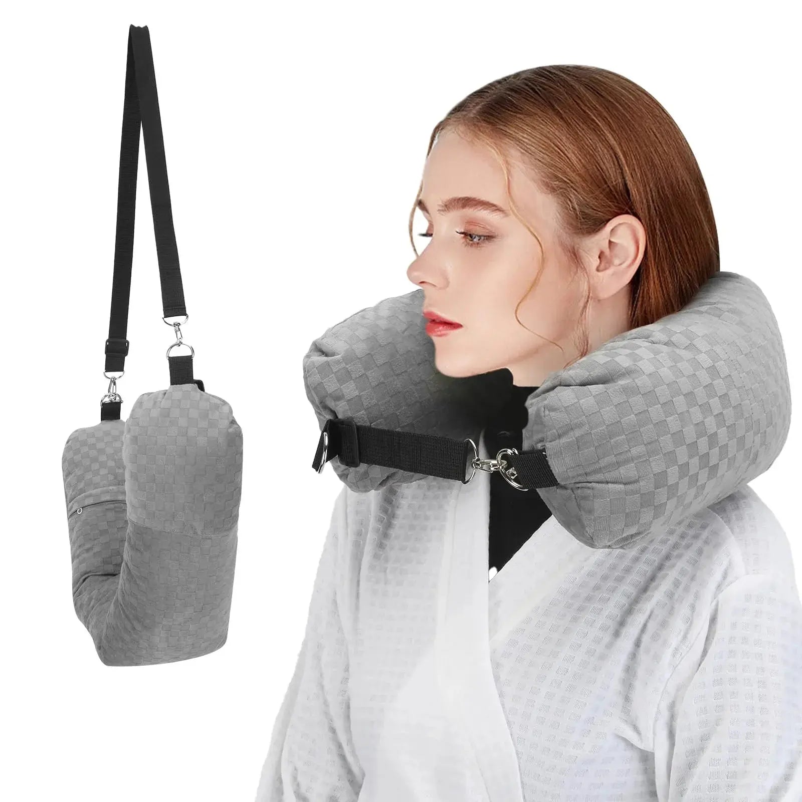 Slumblr® Fillable Travel Neck Pillow Slumblr