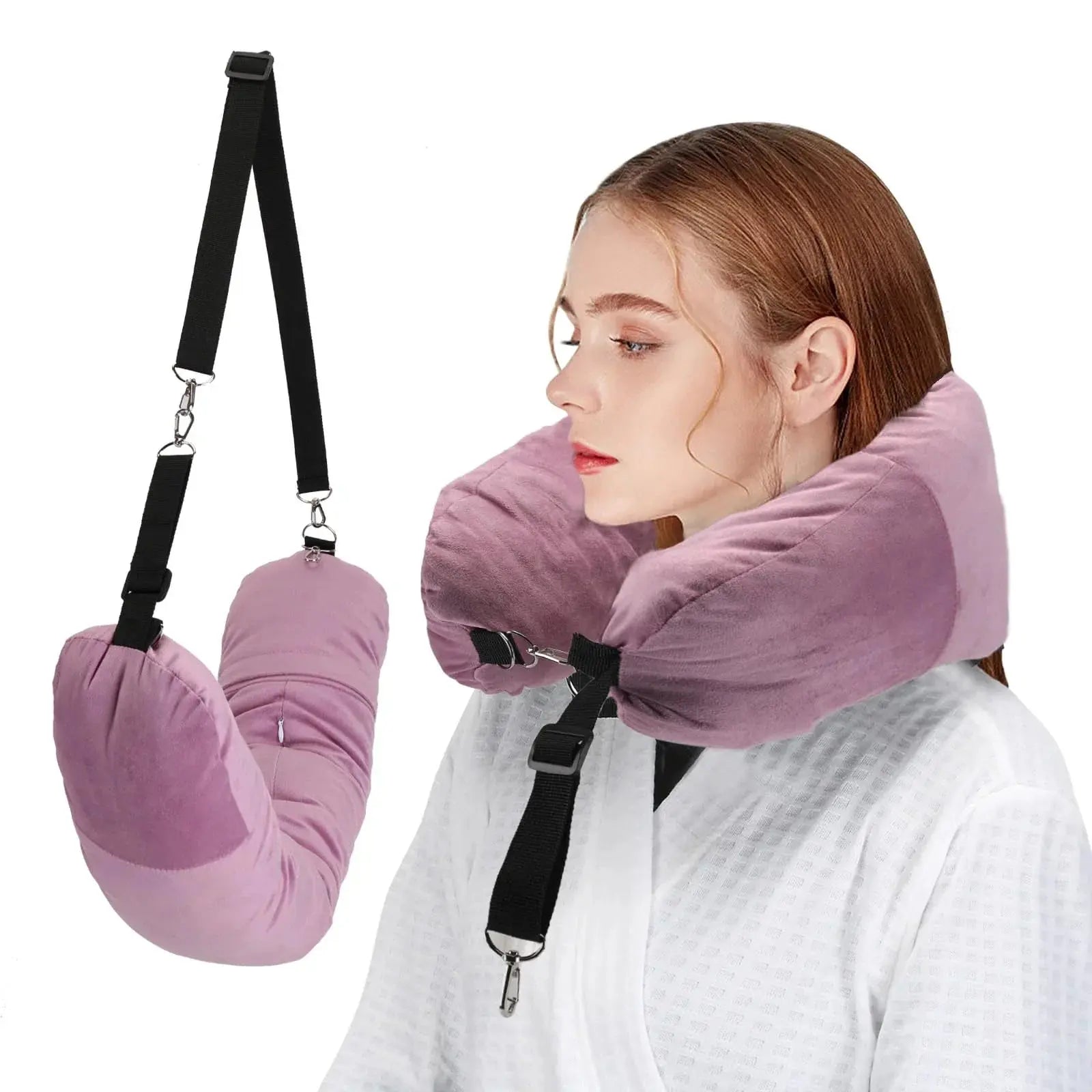 Slumblr® Fillable Travel Neck Pillow Slumblr