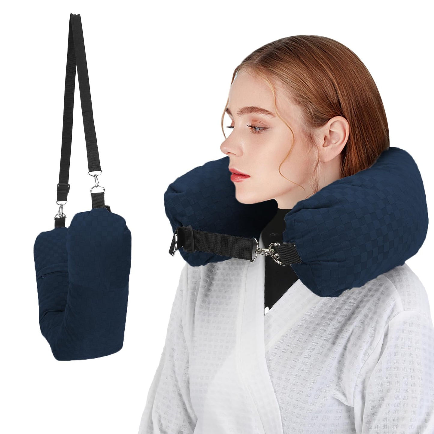 Slumblr® Fillable Travel Neck Pillow