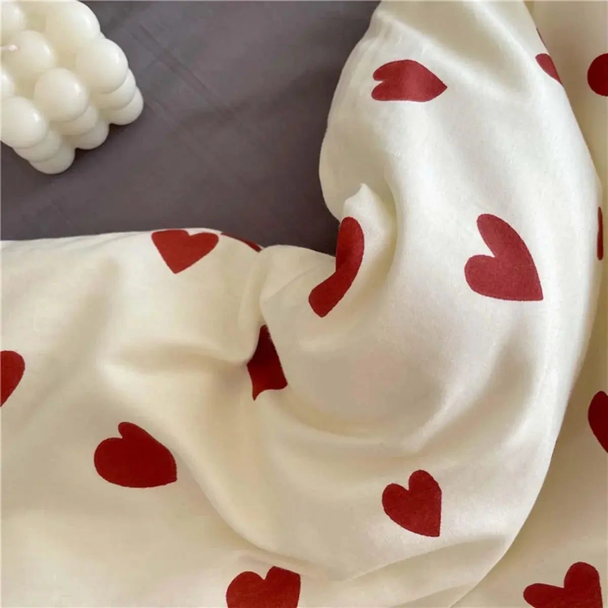 Slumblr® Korean Style Love Heart Bedding Set 4pcs Slumblr