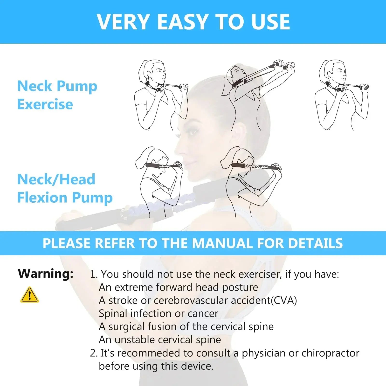 Slumblr® Portable Traction Exerciser Device Slumblr